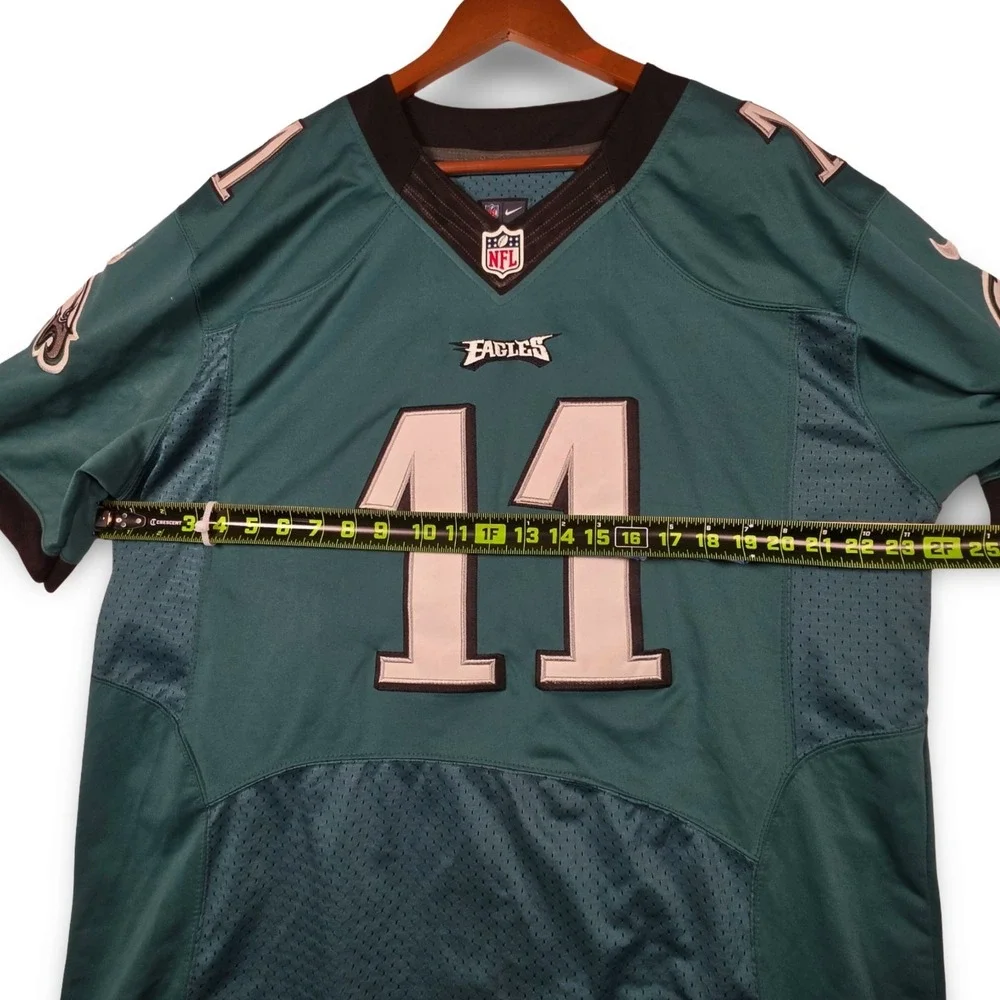 Nike On Field Philadelphia Eagles‎ Carson Wentz 11 Stitched Jersey Mens Size 48